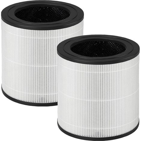 filtros de repuesto compatibles con purificadores de aire Philips serie 600 AC0650/10 y AC0651/10, 3 en 1, H13 True HEPA con carbón activado de alta eficiencia y prefiltro, filtro de repuesto FY0611/3 (1/5)