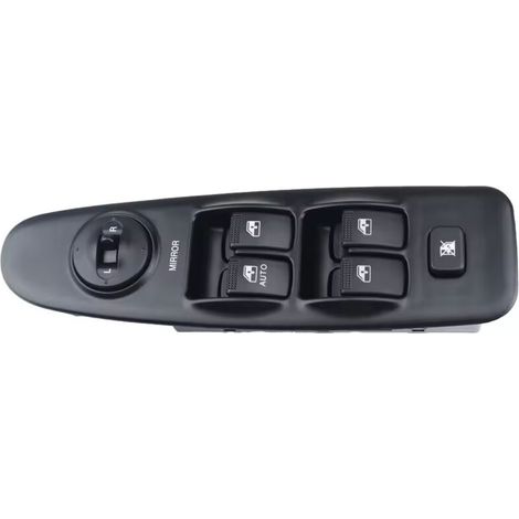 Die Teilenummer 935702D000 gilt für den elektrischen Fensterheberschalter vorne links auf der Fahrerseite des Hyundai Elantra, Baujahre 2002-2006. (1/4)