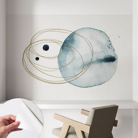 Carta da parati autoadesiva - fotomurale - alta qualità - per la cucina - camera da letto - Combinazione astratta 104x70 cm (1/5)