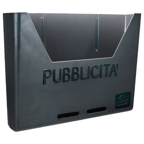 Cassetta portapubblicità in policarbonato Alubox - Mod. Carosello