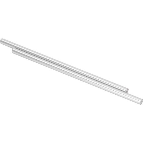 Lot de 2 tiges linéaires 8mm en acier chromé haute précision axe de transmission pour imprimante 3D 300mm (1/5)