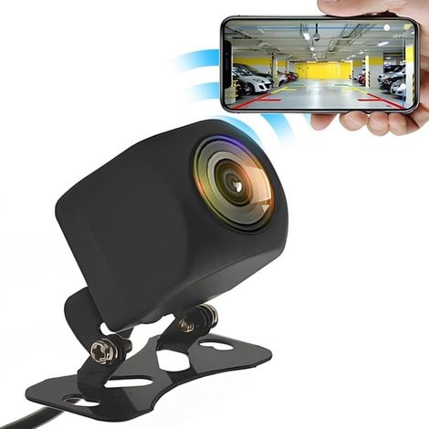 Camera de Recul Sans Fil - 1080P HD - Vision Nocturne - Etanche IP68 - Angle 170° - Pour Voiture Caravane SUV - 1 Unite