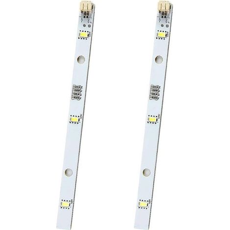 2 Pièces Lumineuses LED pour Réfrigérateur, Lumineuses de Rechange, LED pour réfrigérateur RONGSHENG/HISENSE E349766 MDDZ 162A 1629348 DC12 V 2 W (1/5)