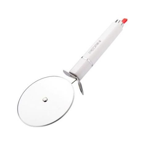 Pedrini Taglia Pizza Lillo Stile Rotella Maxi Inox Lucido e Bianco