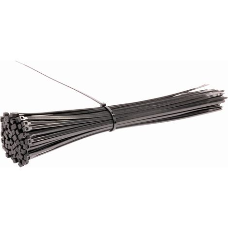Colliers de serrage en nylon 4,8 x 300 mm, 100 pièces, KD10860 (1/4)