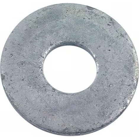 Rondelle plate pour boulon de charpente M18 x 50 x 5 mm Galvanisée - Boite de 25 pcs - RC18X50X509B
