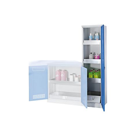 Umweltschrank  Beistellschrank hoch  3 Wannenböden  HxBxT 1950