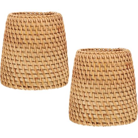 Stück Handgefertigter Multifunktional Rattan Stiftehalter