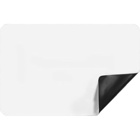 A5 euille de Tableau effaçable à Sec effaçable, Mini Tableau magnétique pour réfrigérateur Autocollants de réfrigérateur, Organiseur de Tableau Blanc pour Bloc Notes de Cuisine (1/5)