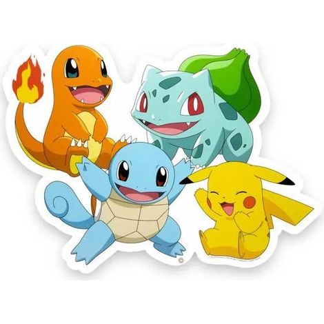 Teknofun Pokémon Neon Wandlampe Gelb 53 cm