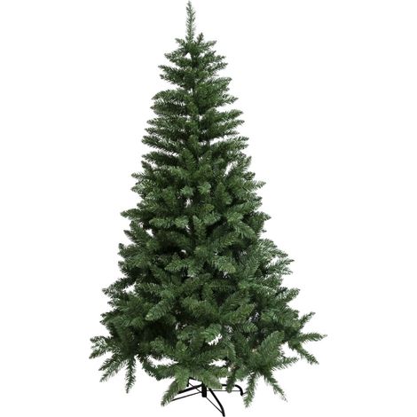 PRAGA ALBERO DI NATALE VERDE CON 633 RAMI DA 180 CM (1/4)