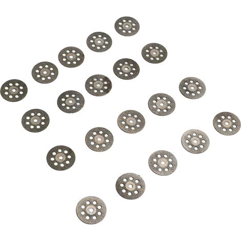 Lame de scie diamantée compacte pour utilisation sur sol sec ou humide, résistante à l'abrasion, disque de coupe diamanté haute dureté, 8 trous (1/5)