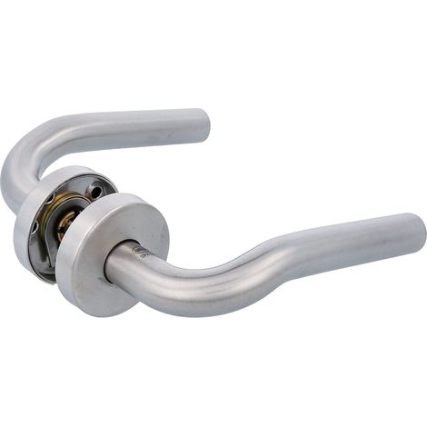 AMIG  Poignées sur rosace  20R  Ø53 mm  Acier inoxydable AISI 304  Mat (1/5)