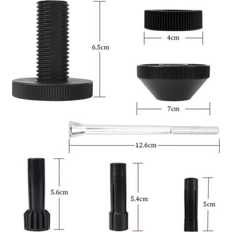 Outil De Centrage D\'alignement d\'embrayage Universel, Outil De Centreur Embrayage, Centreur pour Disques d\'embrayage Outil Montage Centrage Correcteur Position De Kit Rgulateur Montage (1/3)