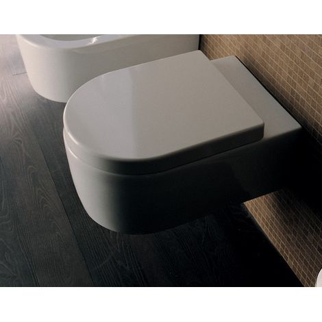 Copriwater Flaminia Link originale in termoindurente soft close