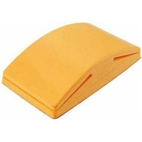 Blocco abrasivo in gomma da 12,7 cm con porta carta vetrata (1/2)
