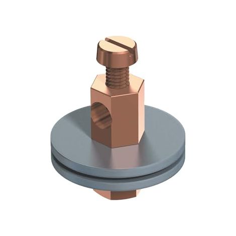 OBO Bettermann Borne de conexión 1/2" latón niquelado, 5040507