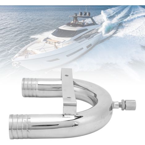 Clapet anti-siphon en acier inoxydable de 38 mm pour applications marines, adapté aux bateaux, yachts et camping-cars. (1/5)