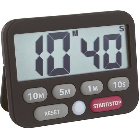 TFA Dostmann 38.2038.01 Timer Nero digitale (1/3)