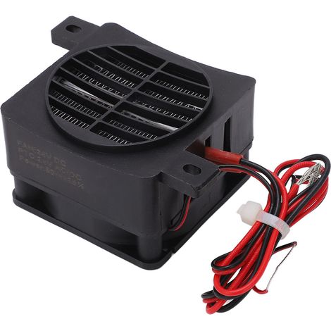 Chauffage PTC 80W 24V portable, chaleur constante en 30s, ventilateur compact pour petit espace, isolation thermique rapide. (1/5)