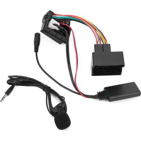 Câble audio auxiliaire adaptateur microphone de 150 cm/59 pouces de long, compatible avec RNS 510/RCD 300 (1/5)