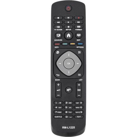 RM L1225 pour TéLéCommande TV Philips 398GR8BD1NEPHH 47PFH4109/88 32PHH4009 40PFH4009 50PFH4009 (1/4)