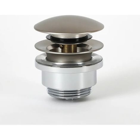 Piletta lavabo Click Clack universale finitura satinata  KAM-G900S kamalu