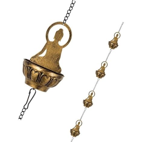 for Decorative Rain Chain 10 Wide Cups Garden for (1/5)