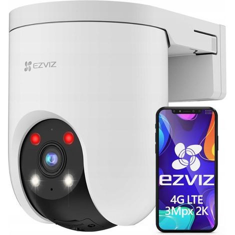 EZVIZ H8c 4G Almohadilla Cámara de seguridad IP Exterior 2304 x 1296 Pixeles Techo/Pared/Poste (1/5)