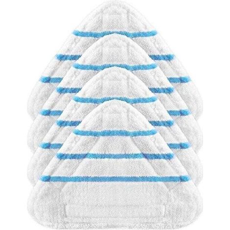 4 coperture per panni per scopa a vapore universale Silvercrest Lidl Accessori per pulitori a vapore - Crezuo (1/3)
