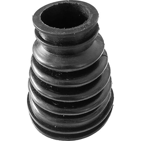 Universelle Schaltmanschette aus Gummi, weicher, schwarzer Gummischutz für Autos, Motorräder, Rasenmäher, Traktoren, Minibagger und Baumaschinen, 26 x 52 x 80 mm (1/3)