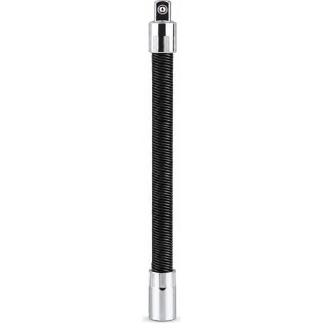 Rallonge flexible pour clé à choc douille auto noire 26 cm (1/5)