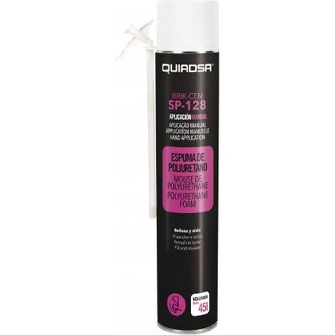 Schiuma poliuretanica quiadsa sp-128 750 ml resistente UV