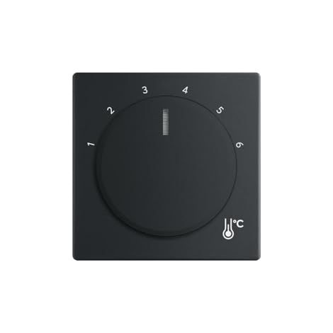 Busch-Jaeger 1794 R-885 tapa para bases y soportes de sensores Negro
