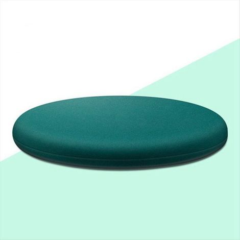Coussin - Mousse À Mémoire De Forme - Pour Siège Bureau Chaise Voiture Avion - 40 X 4 Cm - Coton - Gris - 1 Pièce (1/5)