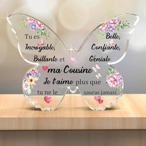 Bons Amis Acrylique Plaque Coeur Ornements Homme Anniversaire Cadeaux Bureau Signes Amitié Apprécier Nol Décoratio OBJET DECORATIF