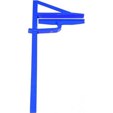 Serre-coffrage de maçon 360 mm – Acier peint – Longueur 100 cm – Section 35 x 8 mm – Charge maximale 70 kg