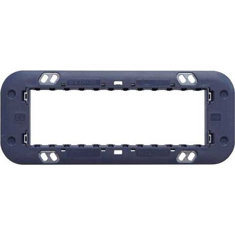 Support compatibles Bticino Axolute 6 modules pour plaque Ettroit AN0206