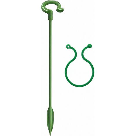 Tuteur pour plantes succulentes et orchidées, 27 cm, support pour tiges de fleurs en pot (1/5)
