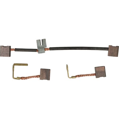 vhbw Kohlebürstensatz 10,5 x 11 x 5 mm kompatibel mit Yamaha YZF-R1 1000 RN121 2004 172 PS 126 kw, RN095 2003 152 PS 112 kw Motorrad, KFZ