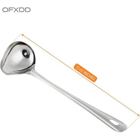 Louche À Sauce - Acier Inoxydable 18/10 - Manche Long 32 Cm - Pour Sauces Et Liquides - 1 Pièce (1/5)