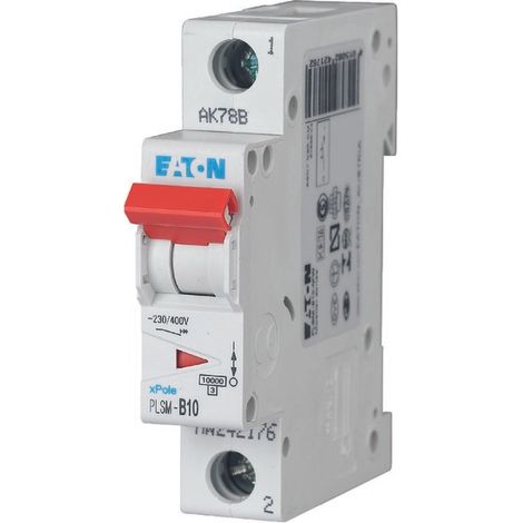 EATON PLSM-C10-MW 242202 ALT 244730 DISJONCTEUR 10 A 1 P 262570 (1/4)