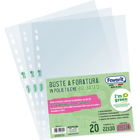 Favorit 400178113 Sammelmappe Polyethylen Transparent