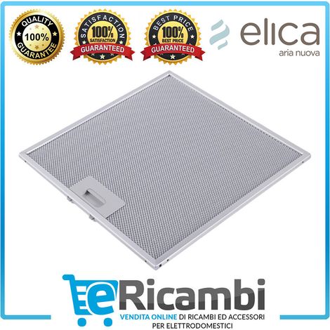Filtro Grassi in Alluminio High Performance, Compatibile con Cappe Elica, Dimensioni: 320x320x9 (mm), Colore Alluminio, Filtraggio a Lunga Durata, per Modelli: Circo, Barriera corallina (1/5)