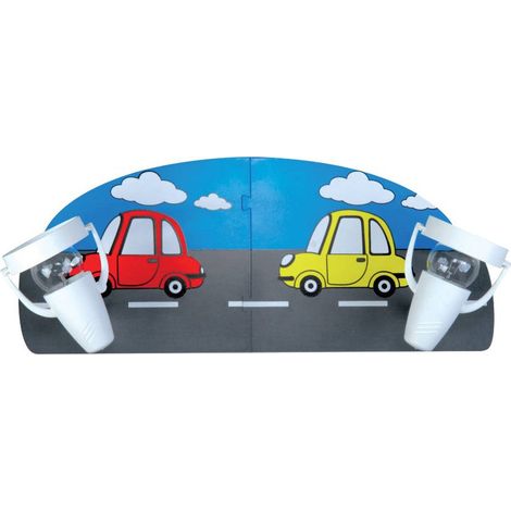 Applique murale spot light Car multicolore, 2 x 40 W E14 SP de 3120240