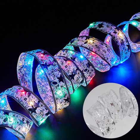 Guirlande Lumineuse - 30 LED sur 3 M - Alimentation Pile - Pour Décoration Intérieure et Extérieure - Guirlande de Noël (1/3)