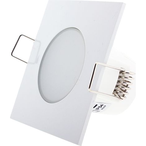 IluminaShop - Foco downlight LED CobLow Square 5W IP54  Blanco Frio 6400K (1/3)