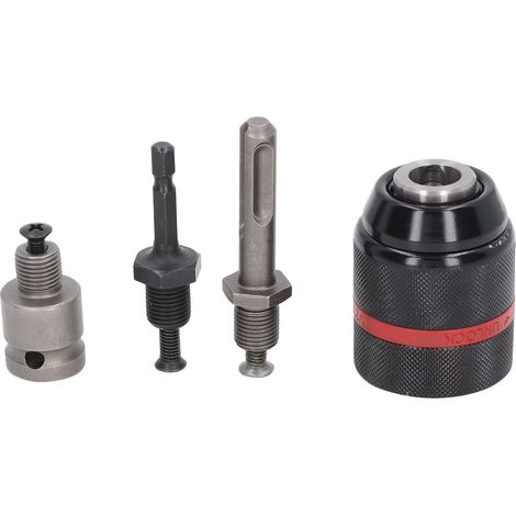 Mandrin De Perceuse sans Clé à Serrage Automatique, Support 1/2-20UNF pour Visseuses à Percussion Et Outils à Main électriques (1/5)