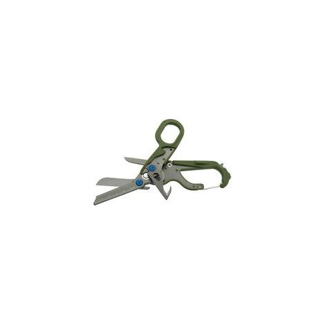 Multifunktionale taktische Schere, Klappschere, Outdoor-Überlebenswerkzeug, kleine Erste-Hilfe-Schere, Kombinations-Taktikschere (1 Stück) - Crezuo