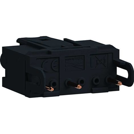 Connecteur d'entrée droit pour prise 2P + T - Mâle - Sortie 90° - Compatible Wieland GST18 - Tercia AP-C45 - B46122 - IBOCO